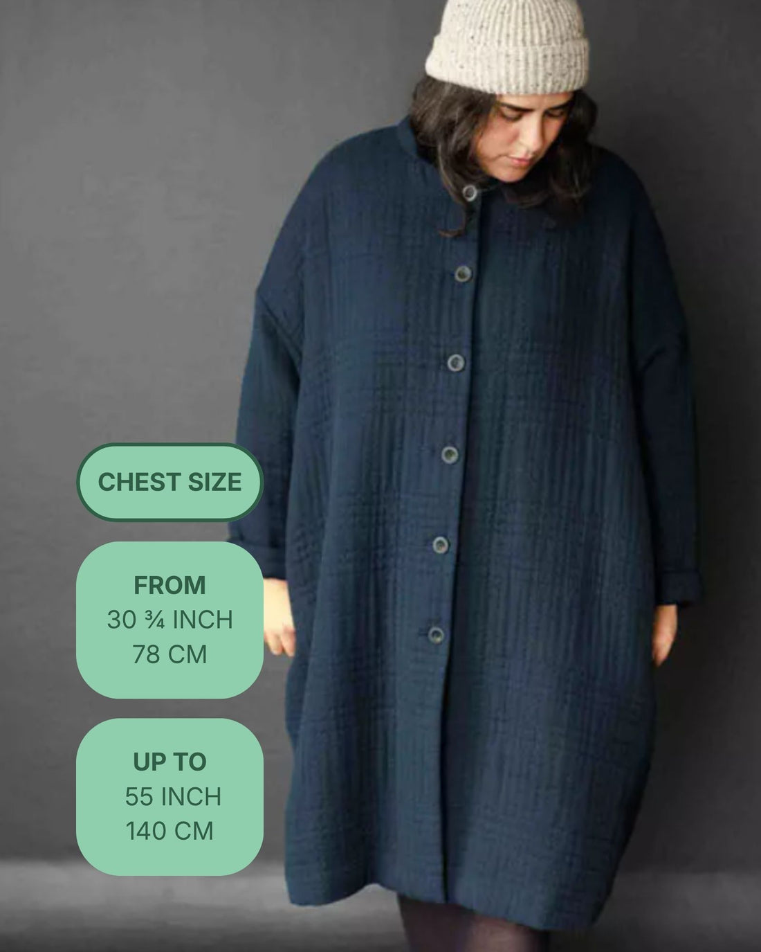 The Sanda Coat, Sewing Pattern from Merchant &amp; Mills (Paper)