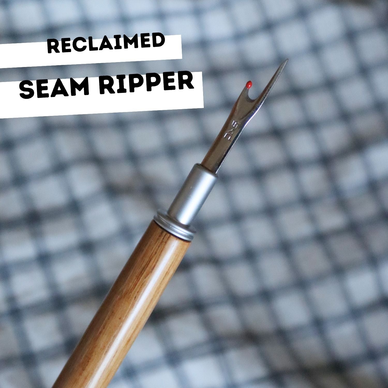 Reclaimed Wooden Seam Ripper - Sewing Supplies