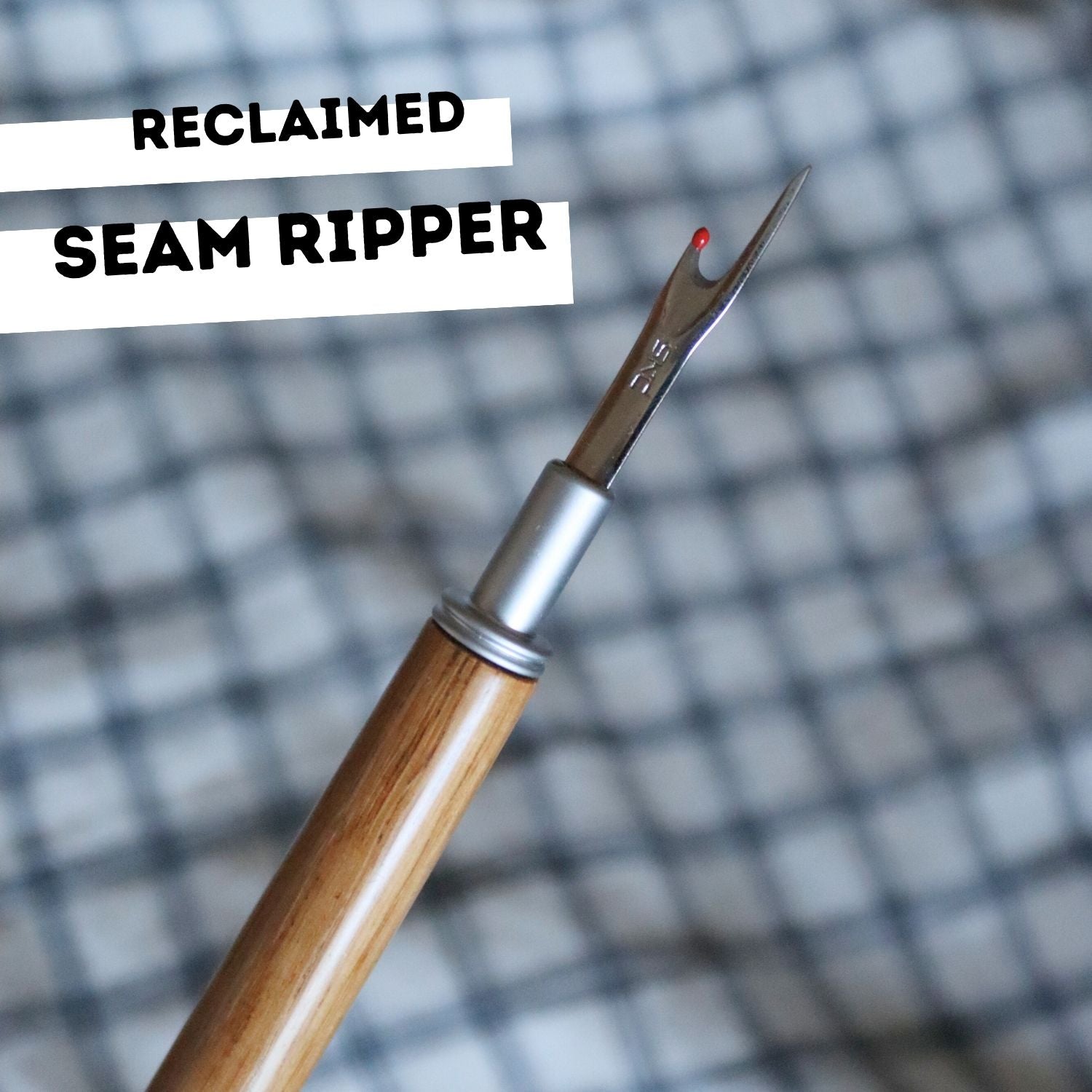 Reclaimed Wooden Seam Ripper for Sewists – sewecofabrics