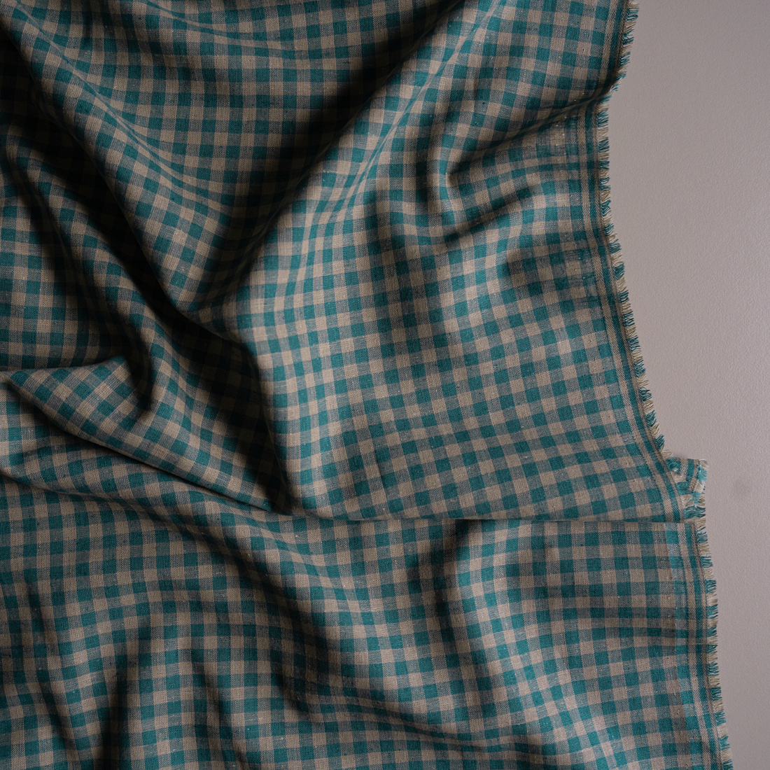 Maria Teal - Cotton/Linen Fabric