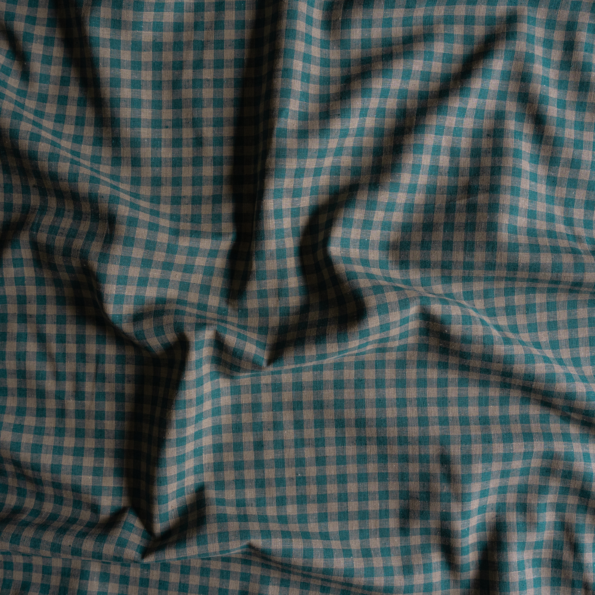 Maria Teal - Cotton/Linen Fabric