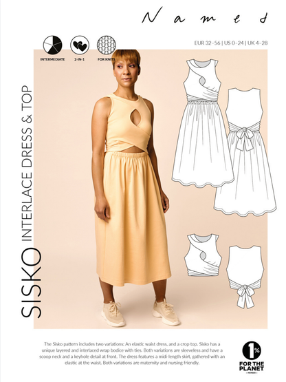 Sisko Dress &amp; Top - PDF Sewing Pattern