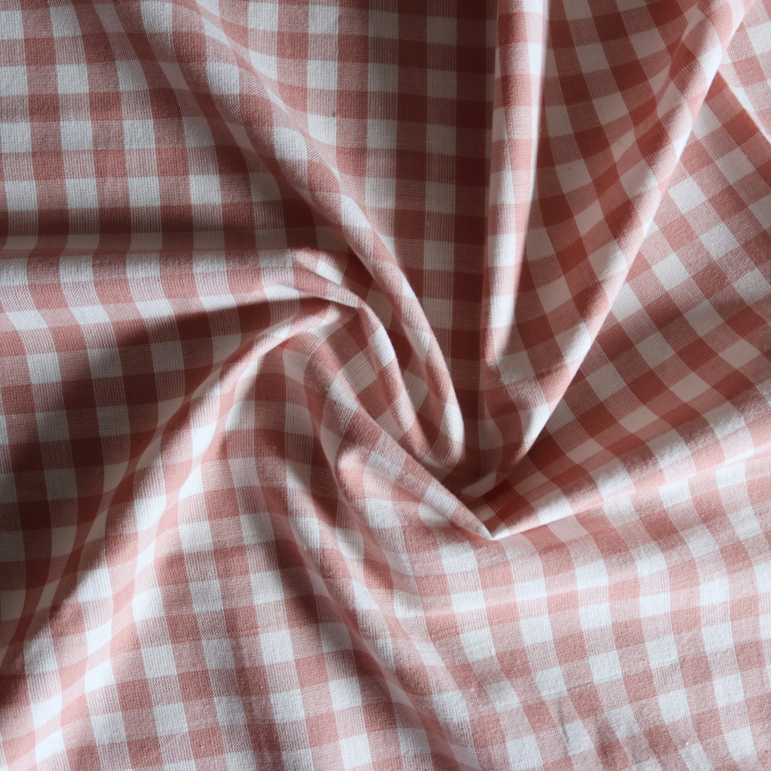 Rosa - Small Check Gingham - Cotton Fabric