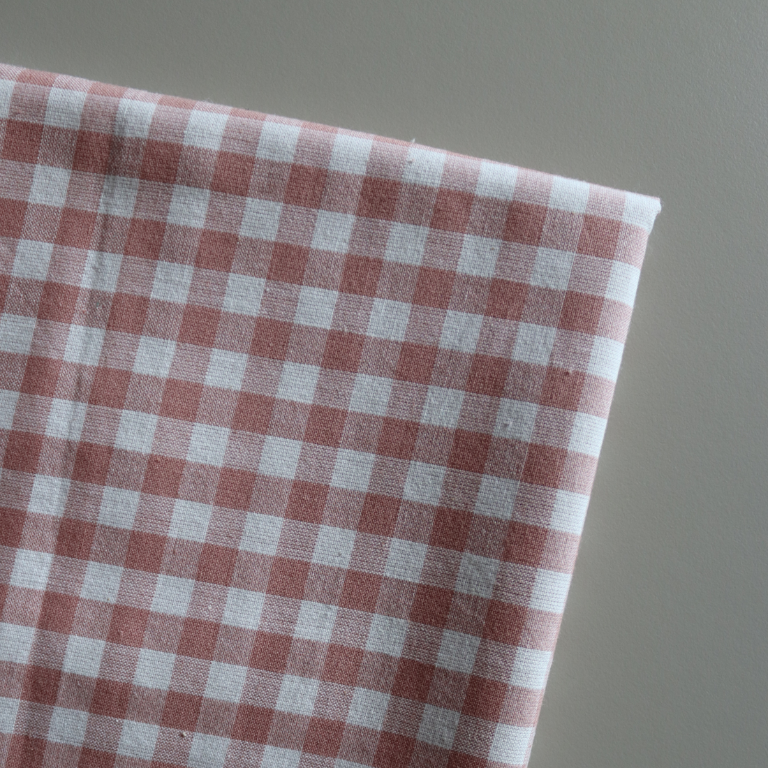 Rosa - Small Check Gingham - Cotton Fabric