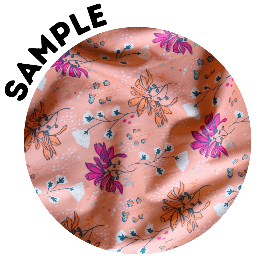 Springbloom Eight - Cotton Fabric Sample