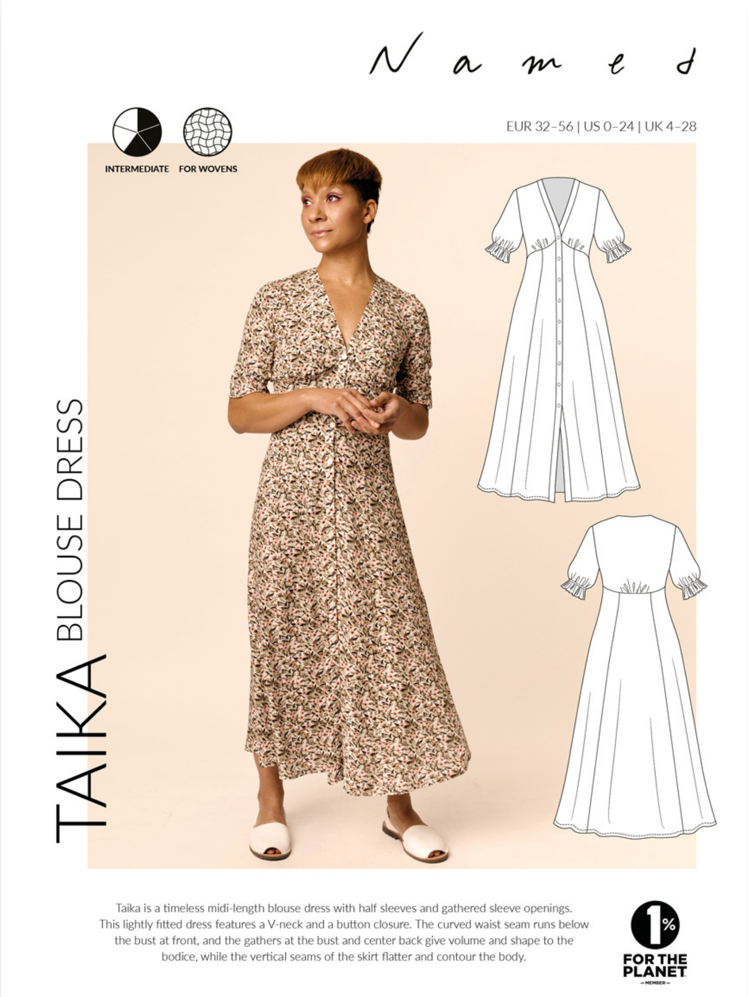 Taika Dress - PDF Sewing Pattern