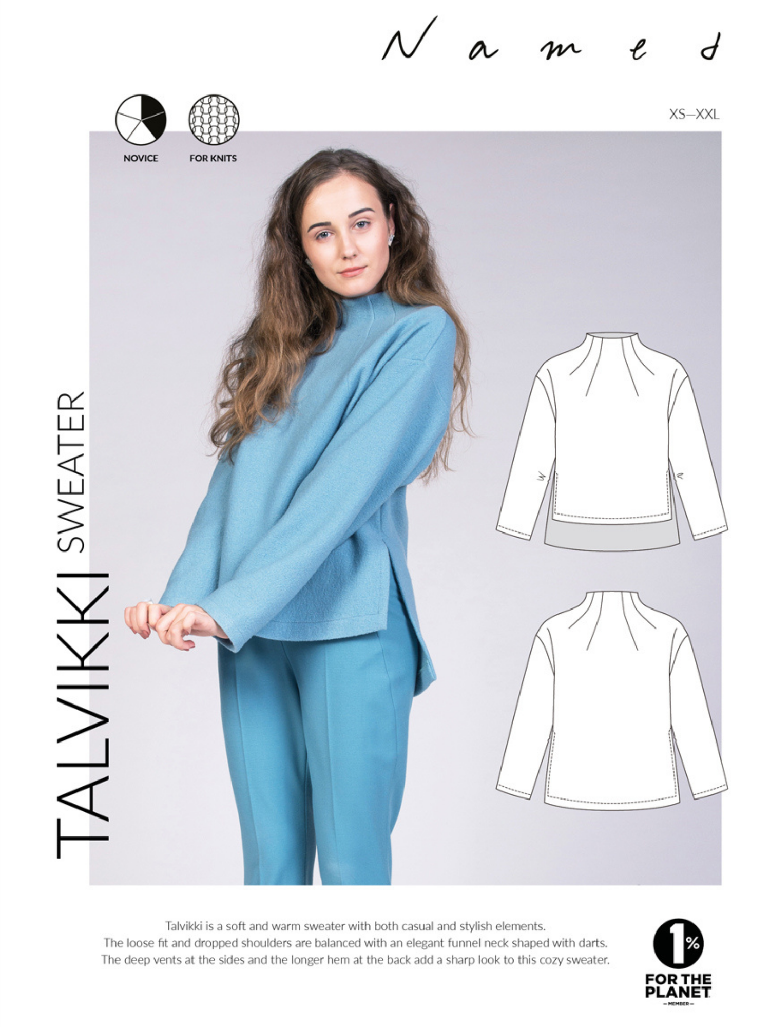 Talvikki Sweater - PDF Sewing Pattern