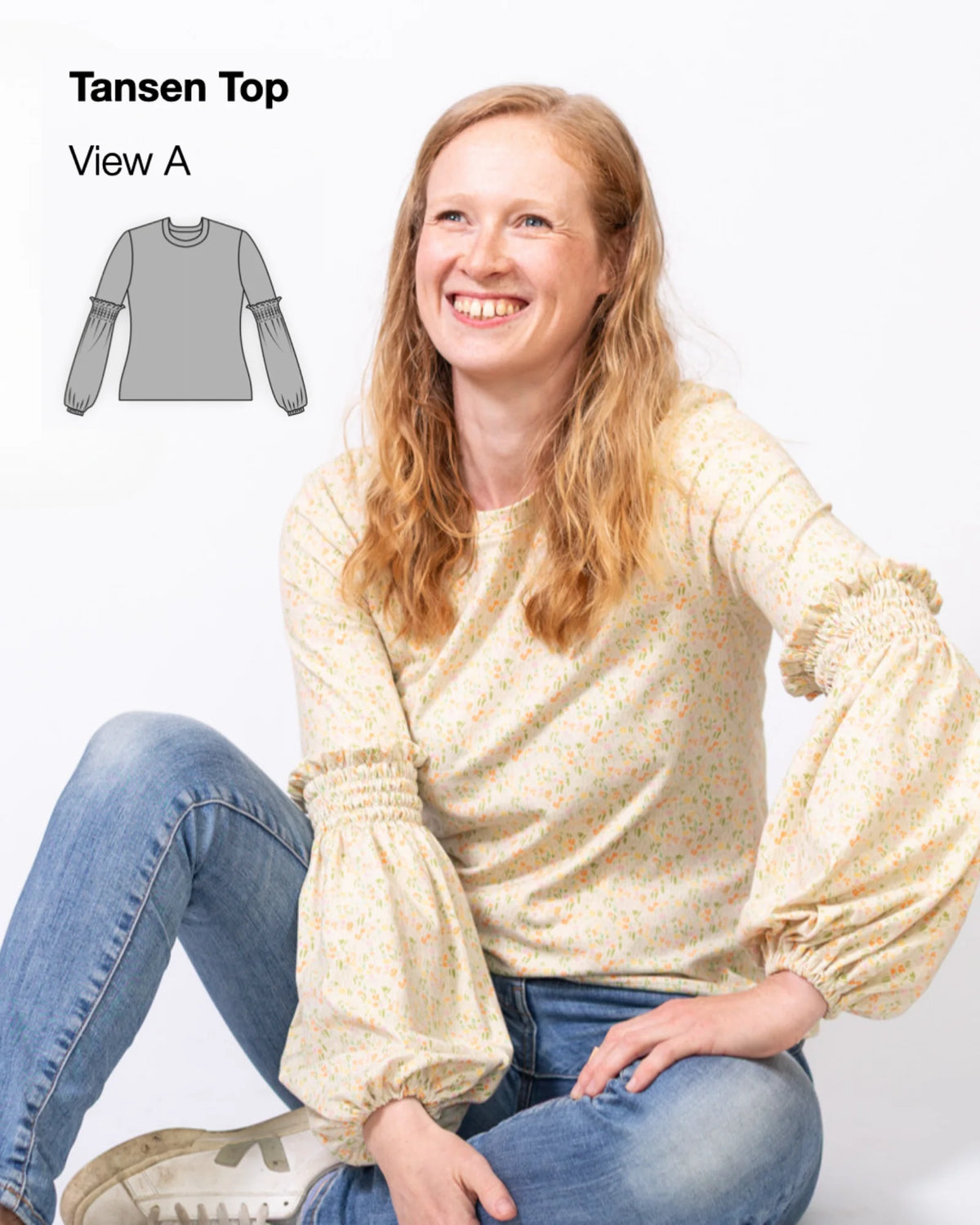 Tansen Top, Sewing Pattern from IzzoSew Studio (PDF)