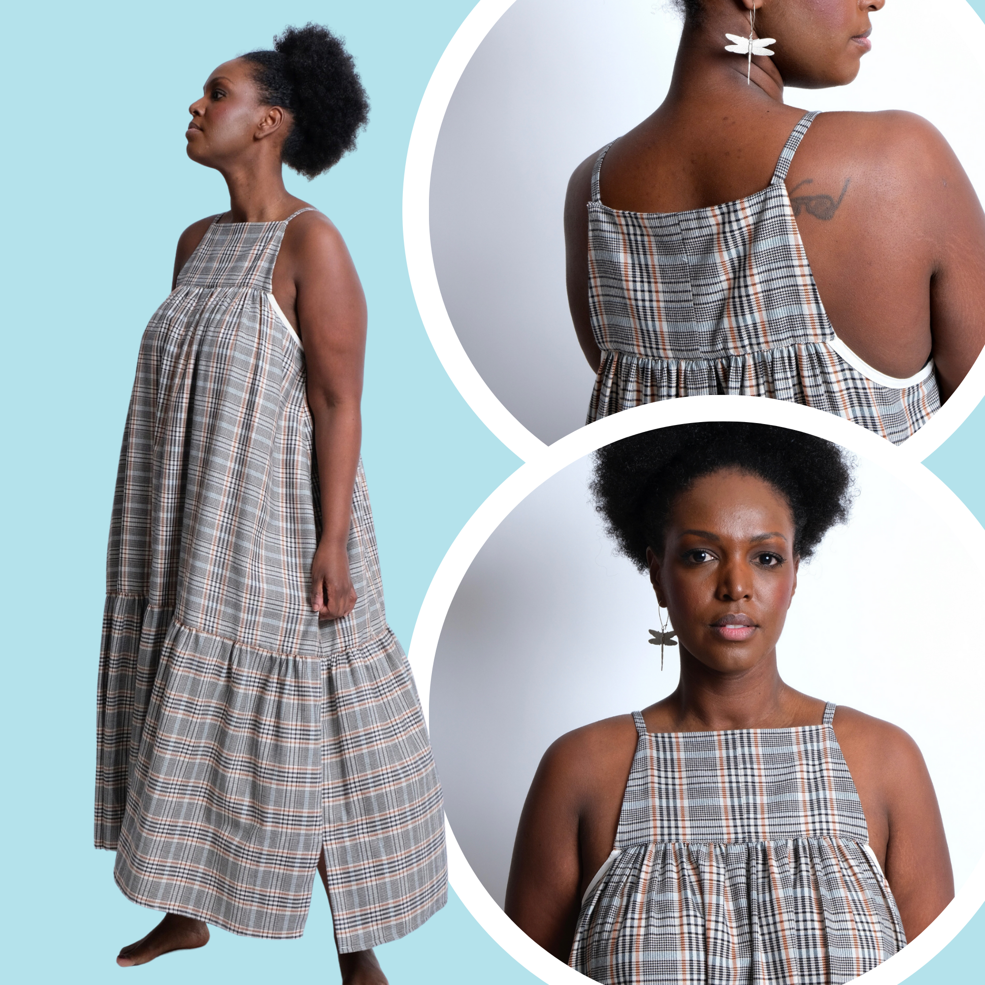 Tier Dress - Zero Waste PDF Sewing Pattern