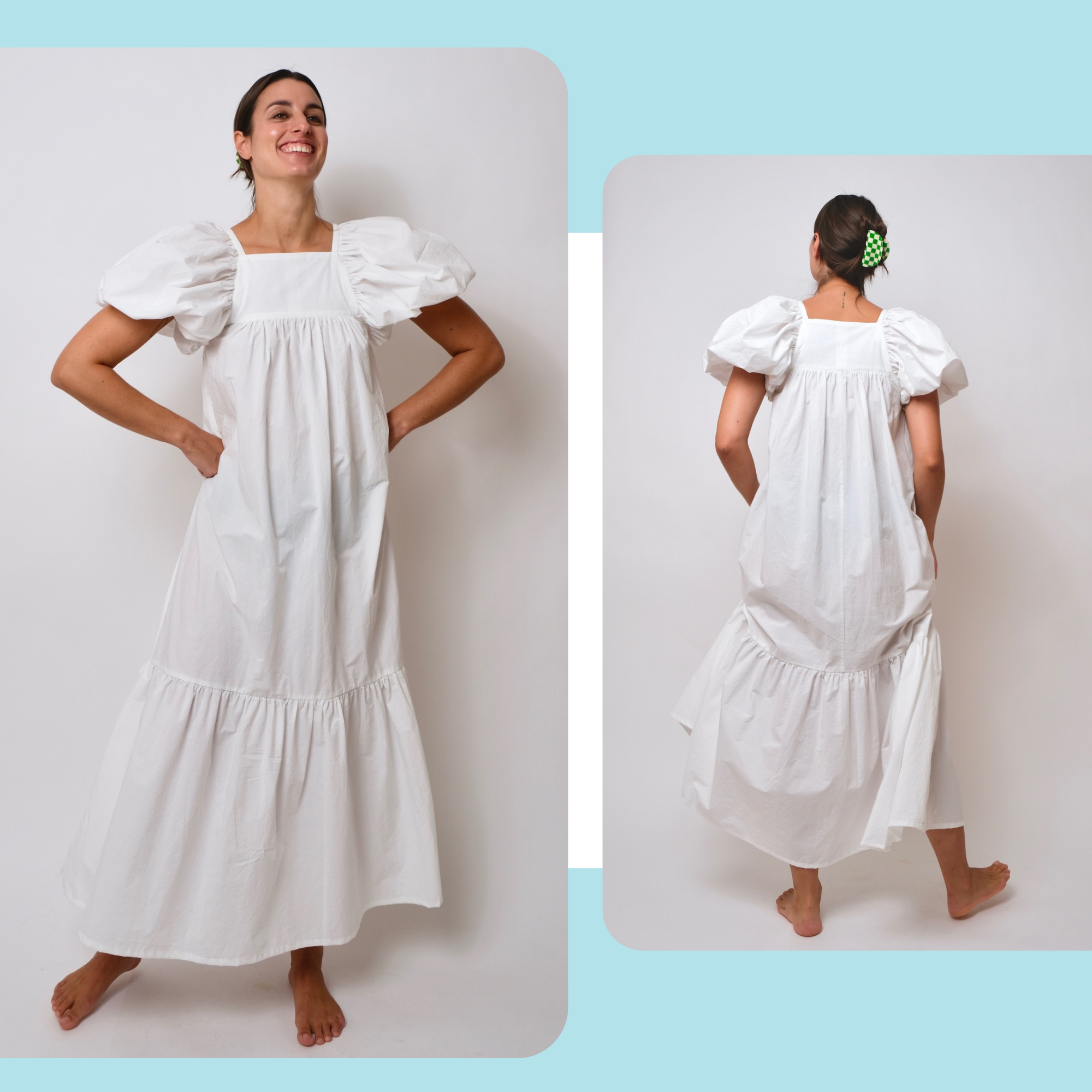 Tier Dress - Zero Waste PDF Sewing Pattern