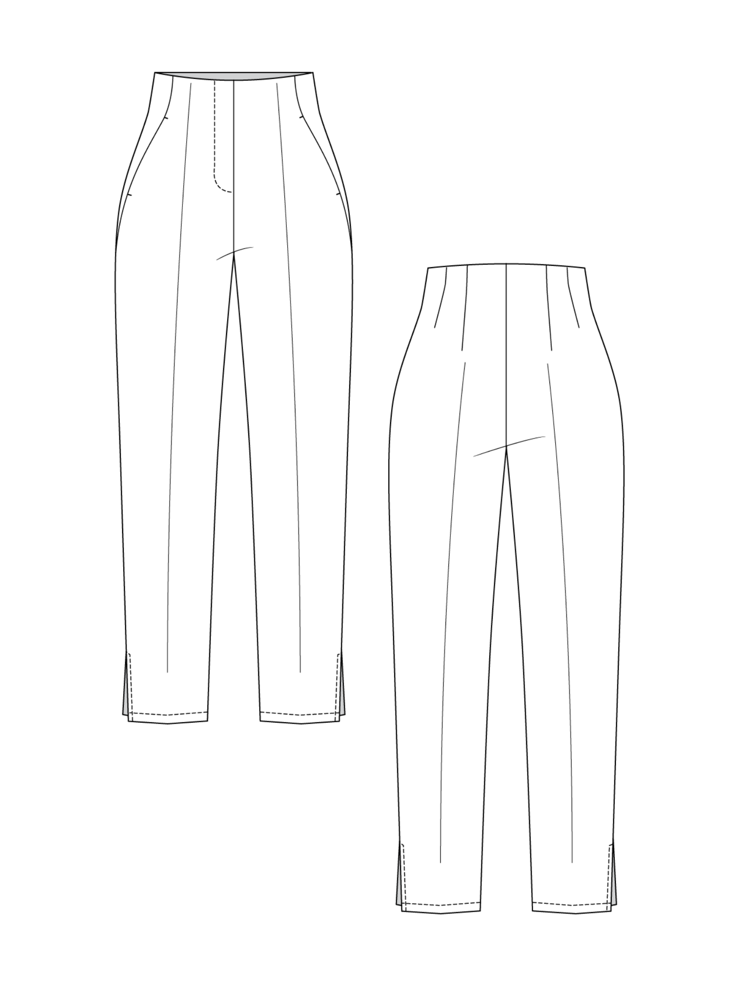 Tyyni Trousers - PDF Sewing Pattern