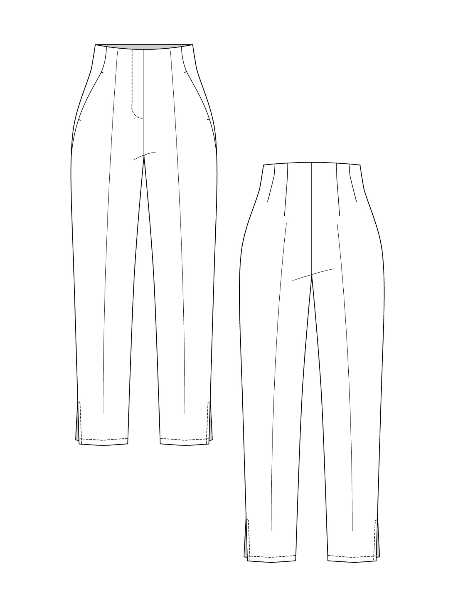 Tyyni Trousers - PDF Sewing Pattern