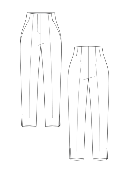 Tyyni Trousers - PDF Sewing Pattern