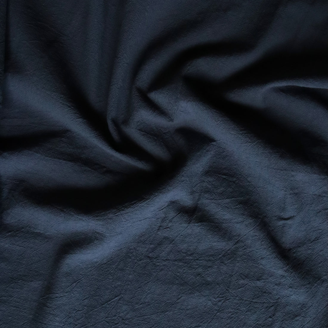 Vintage Nantucket Cotton - Grey Blue Fabric