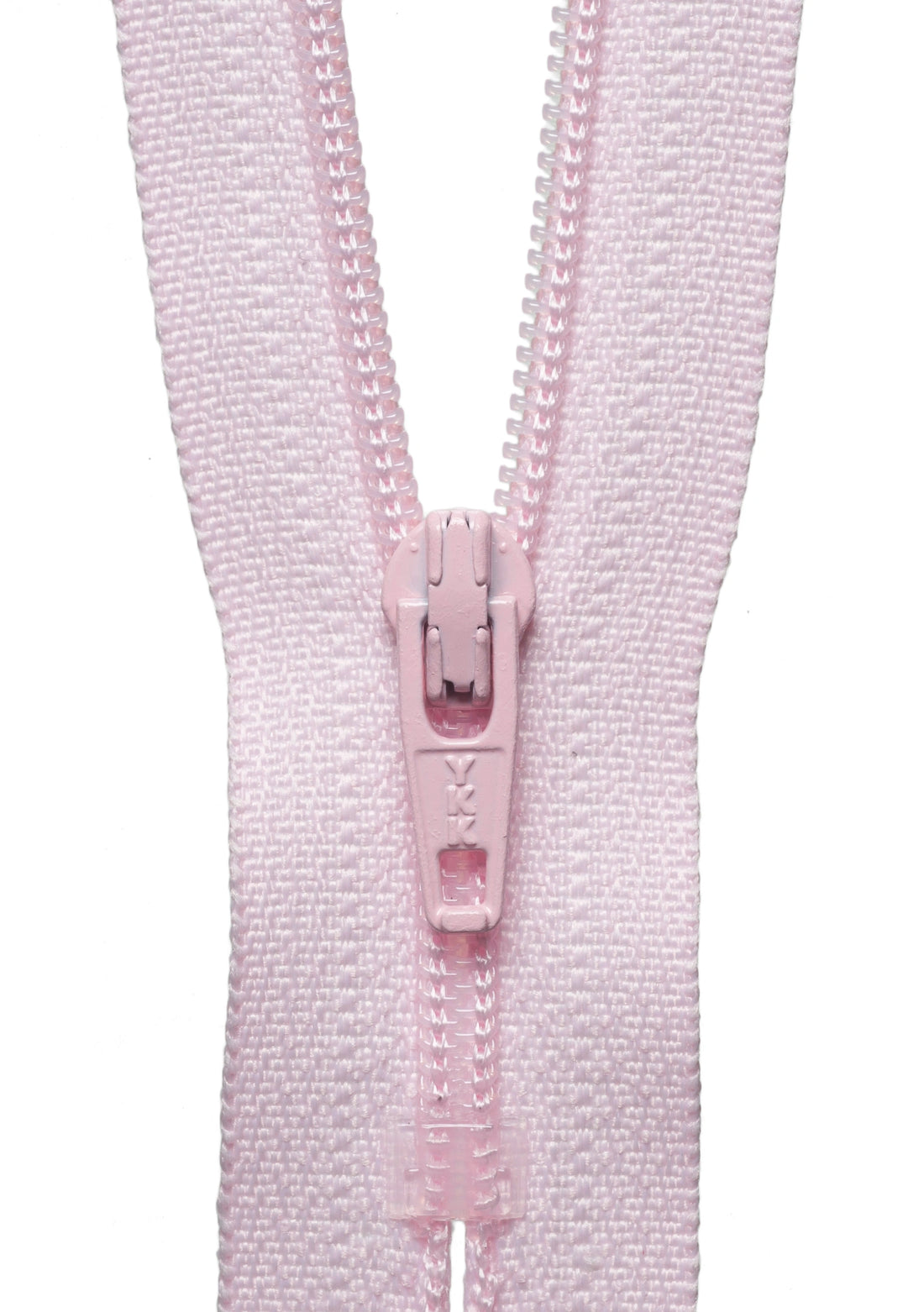 20CM YKK Dress and Skirt Zip, Light Pink