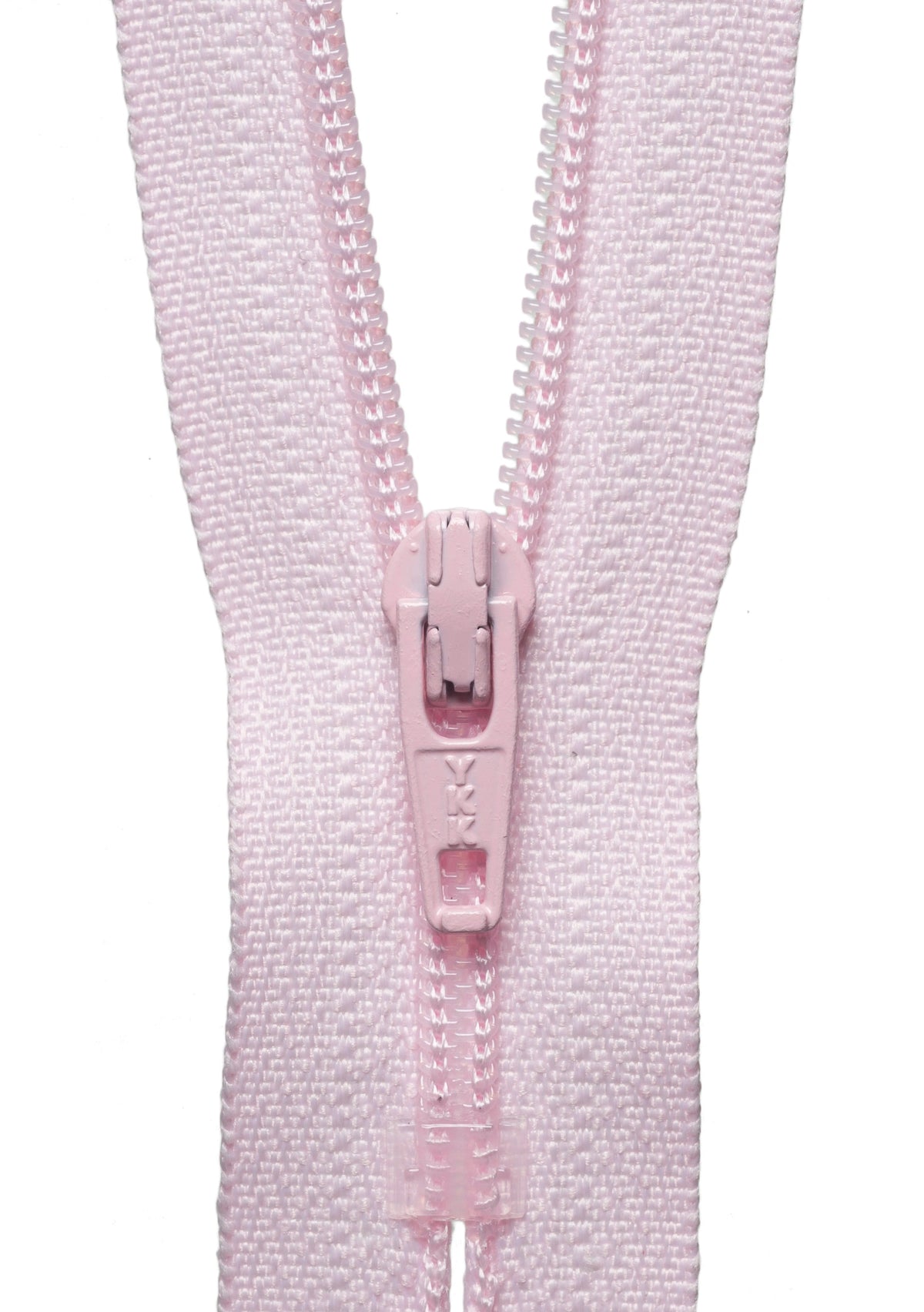 20CM YKK Dress and Skirt Zip, Light Pink