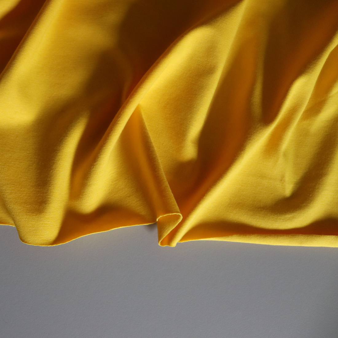 Cotton Jersey - Yellow [Reclaimed] Fabric