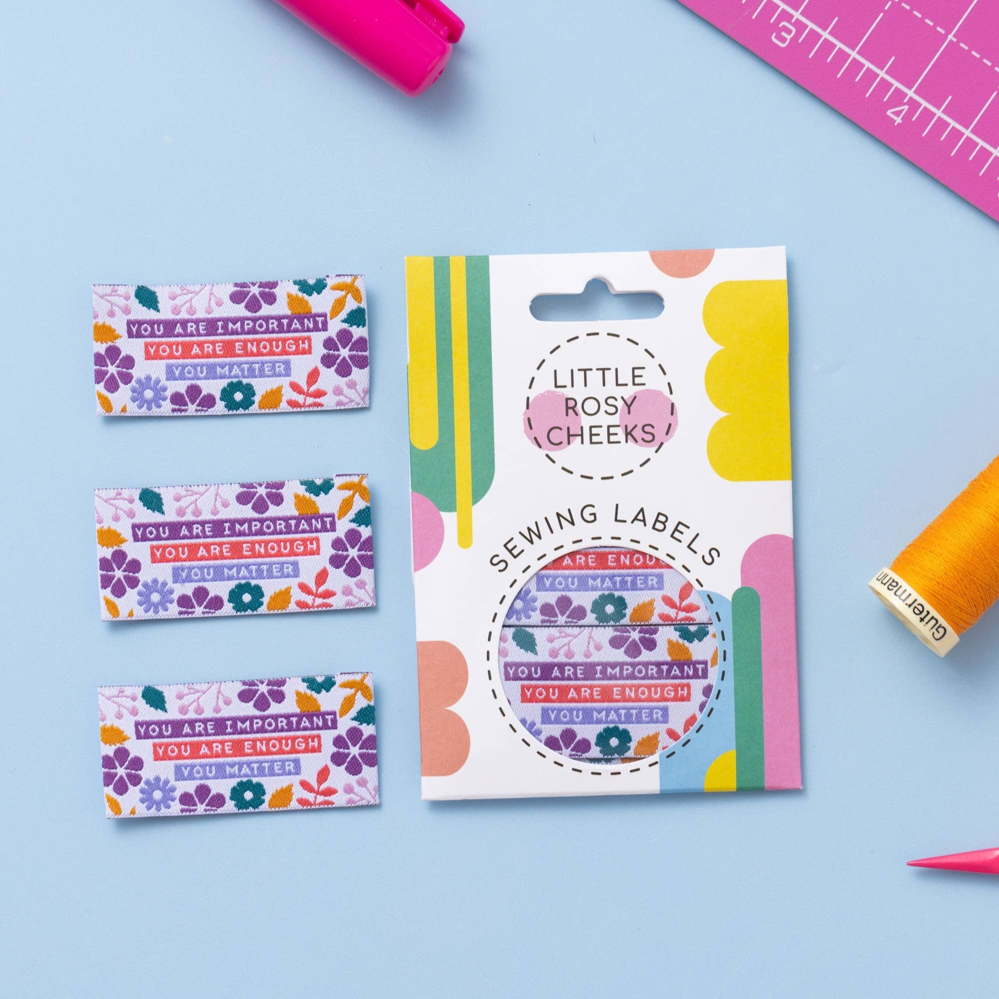 You Matter - Little Rosy Cheeks - Sewing Labels