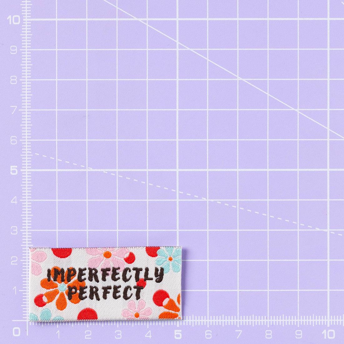 Imperfectly Perfect - Little Rosy Cheeks - Sewing Label