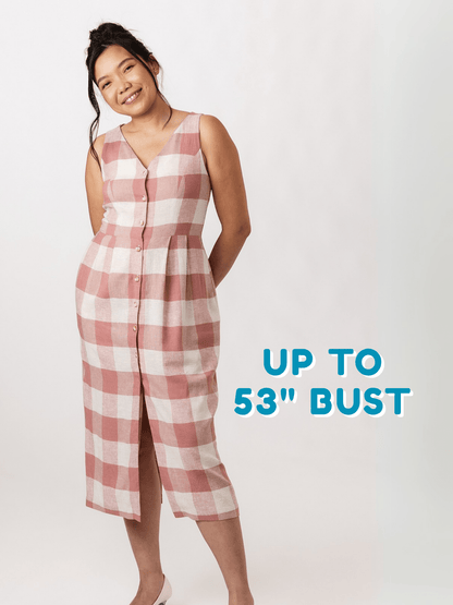 Asteri Dress and Vest - PDF Sewing Pattern - sewecofabrics