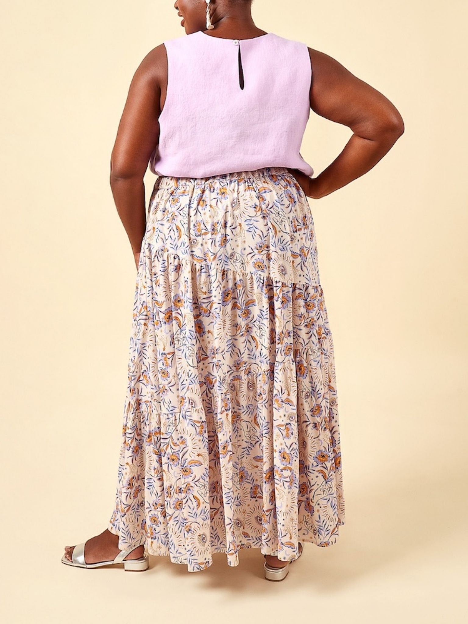 Azure Dress &amp; Skirt - Paper Sewing Pattern - sewecofabrics