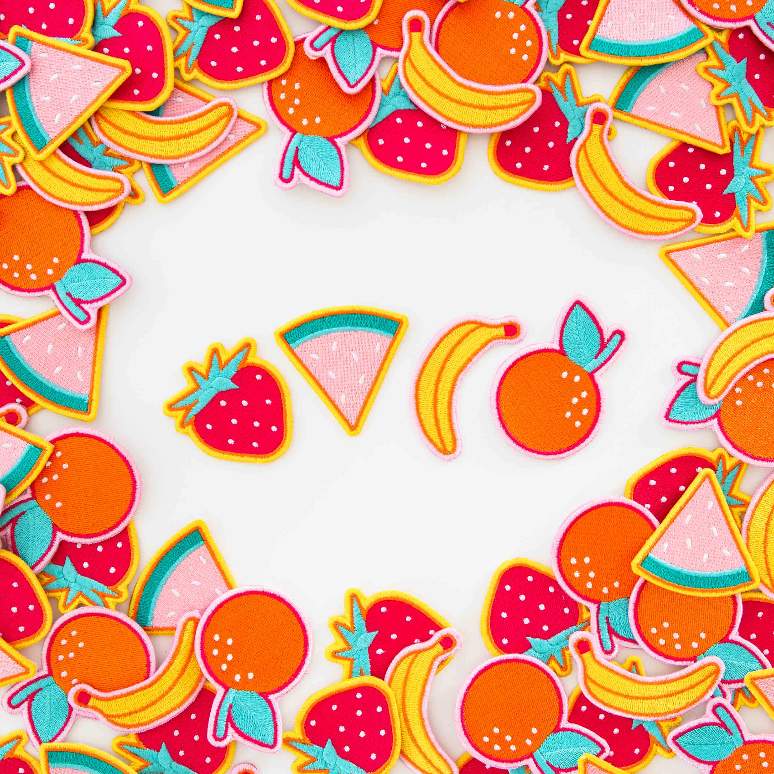 Shop Cute Fruit Embroidery Patches
