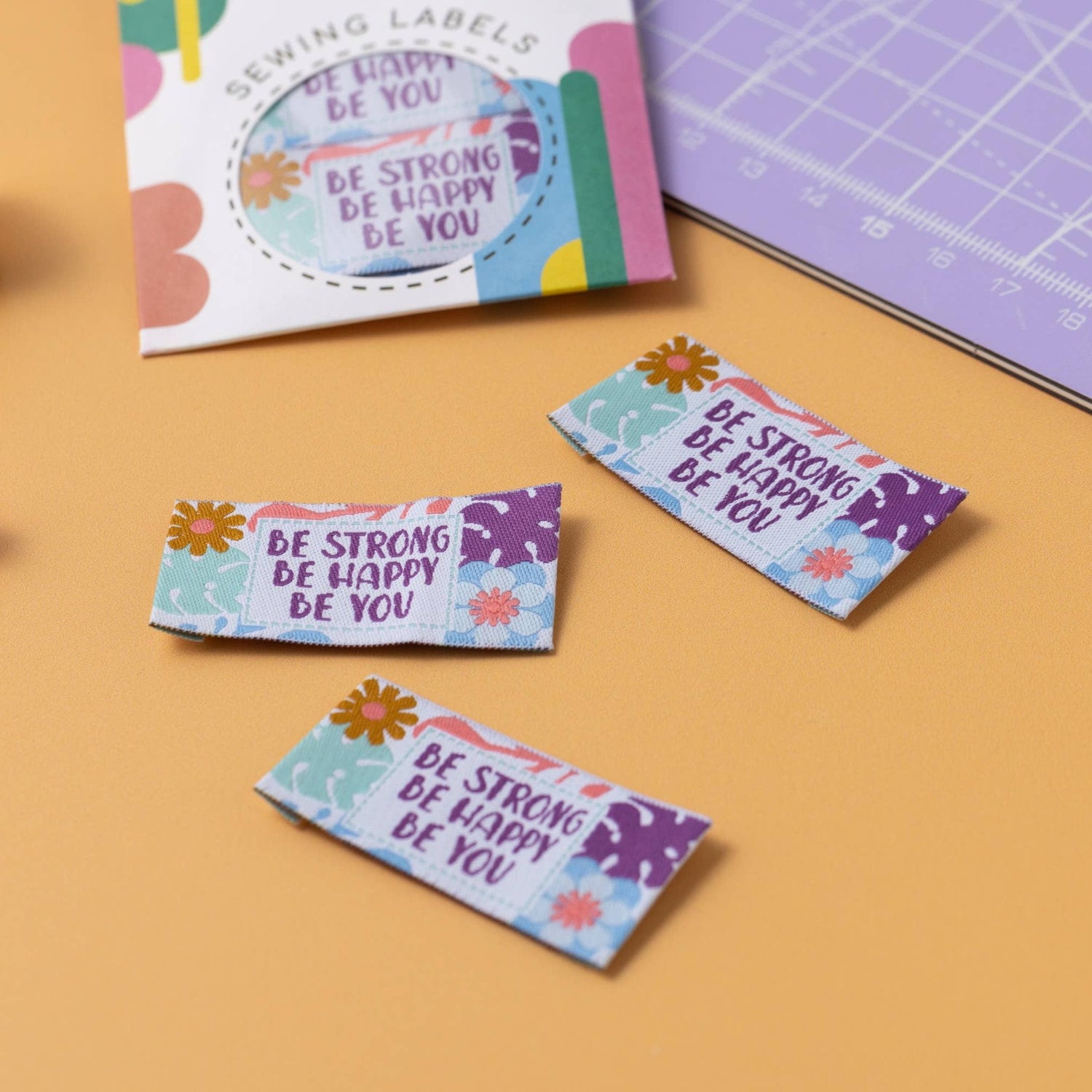 Be You - Little Rosy Cheeks - Sewing Label - sewecofabrics