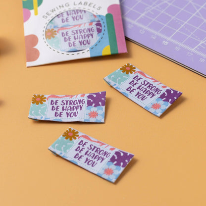 Be You - Little Rosy Cheeks - Sewing Label - sewecofabrics