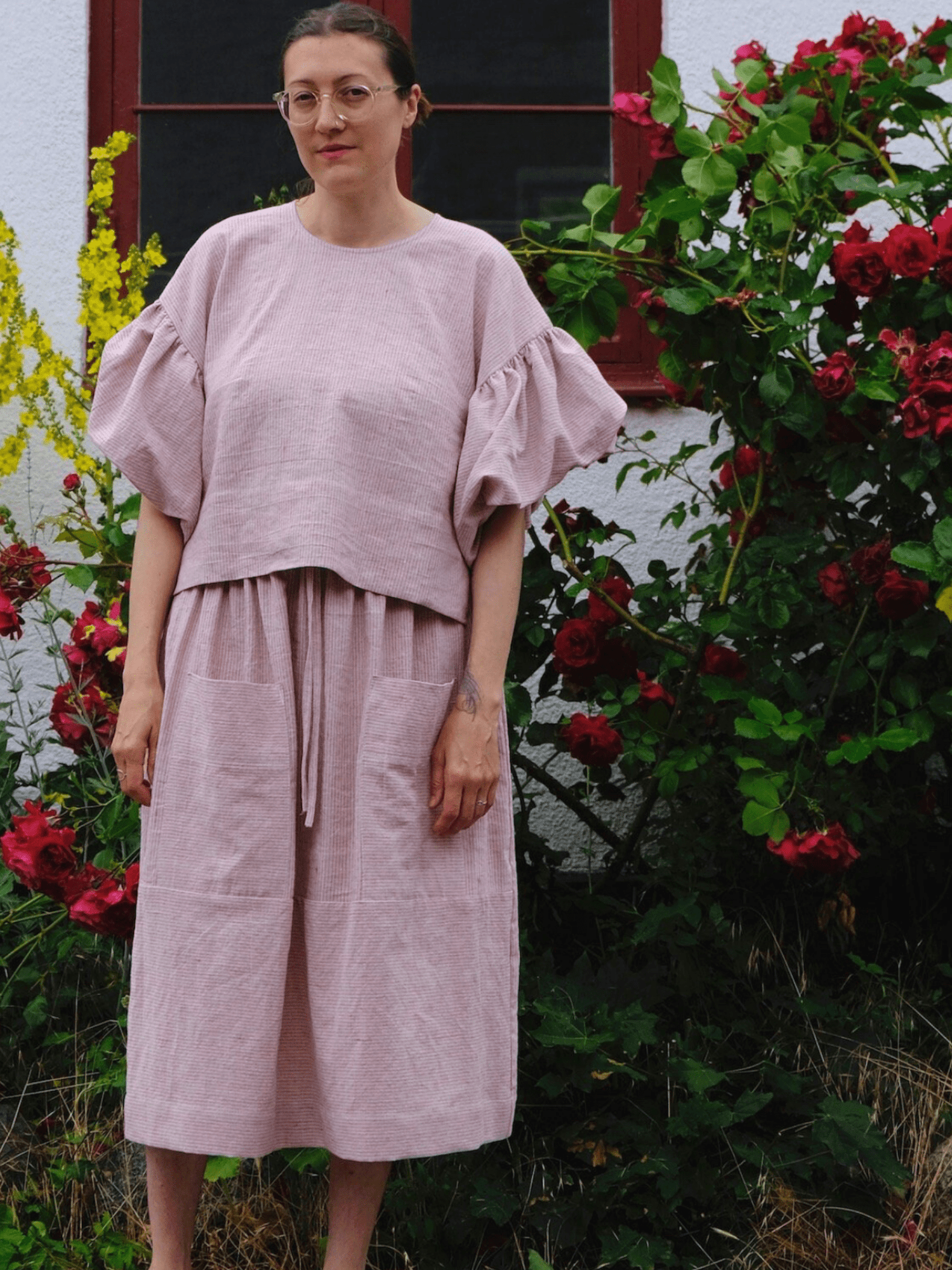 Block Pants/Skirt - Zero Waste - PDF Sewing Pattern - sewecofabrics