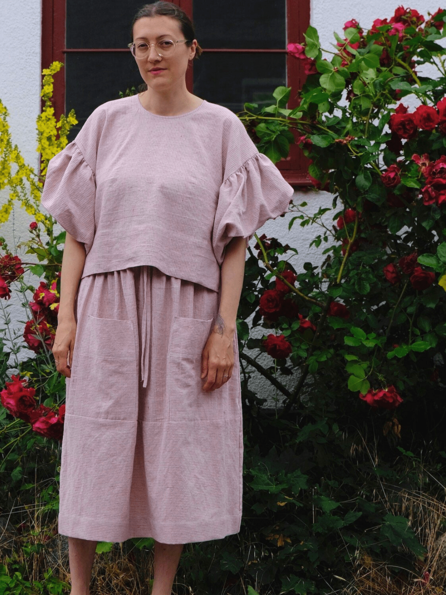 Block Pants/Skirt - Zero Waste - PDF Sewing Pattern - sewecofabrics