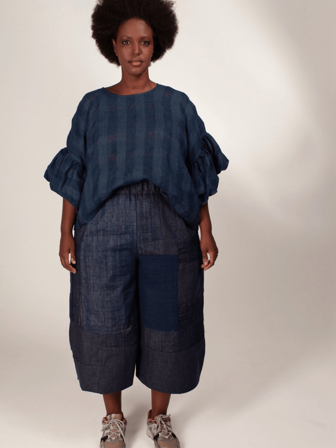 Block Pants/Skirt - Zero Waste - PDF Sewing Pattern - sewecofabrics