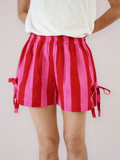 Boxer Bow Shorts - PDF Sewing Pattern - sewecofabrics