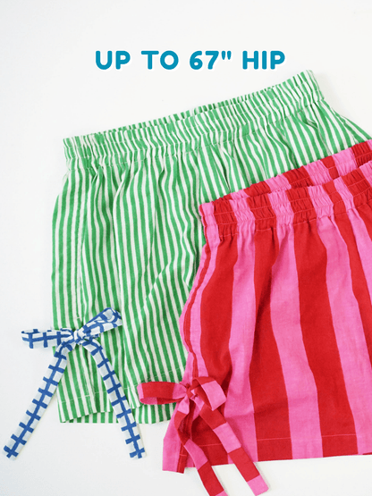 Boxer Bow Shorts - PDF Sewing Pattern - sewecofabrics