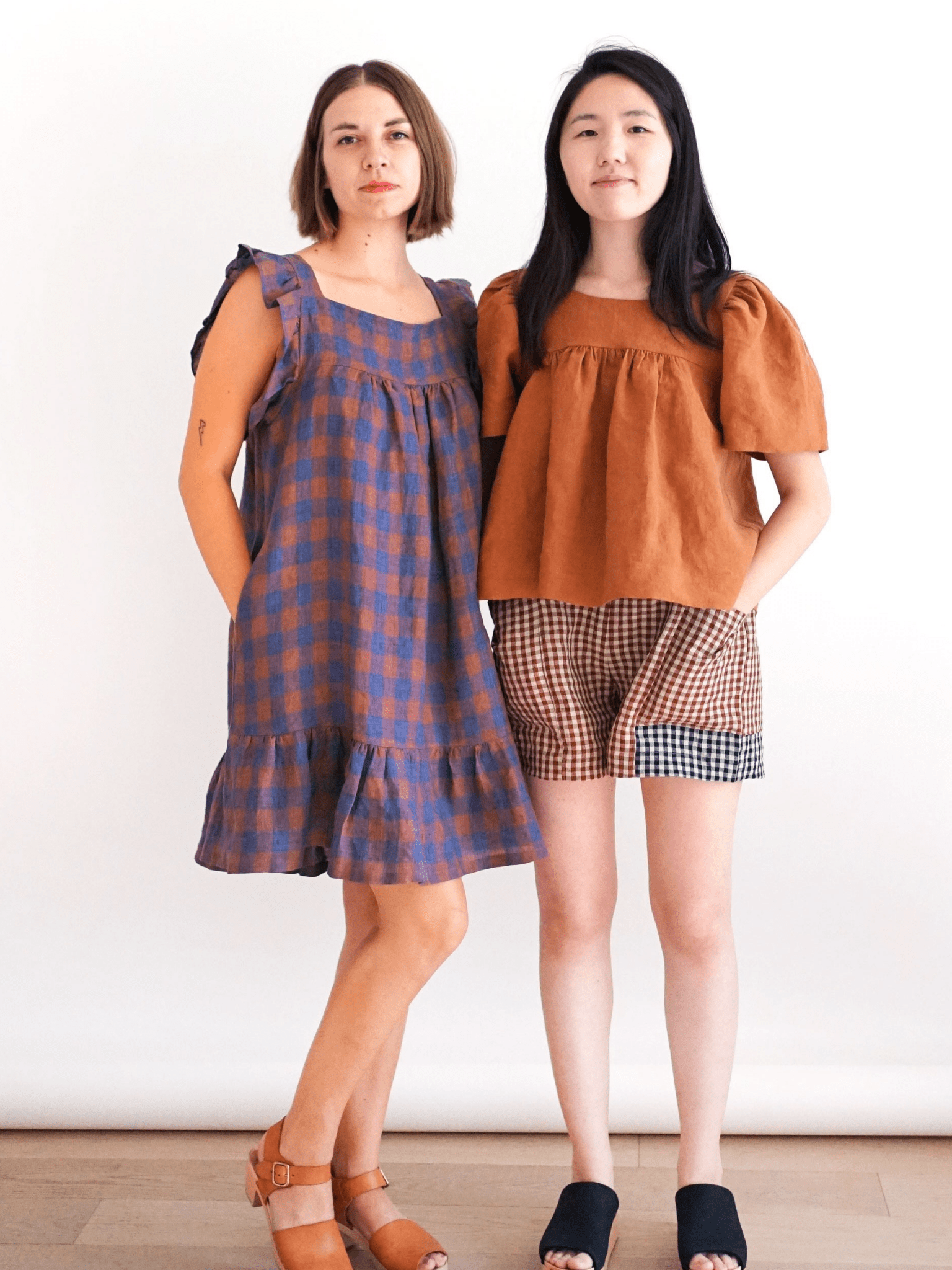 Champagne Field Dress - PDF Sewing Pattern - sewecofabrics
