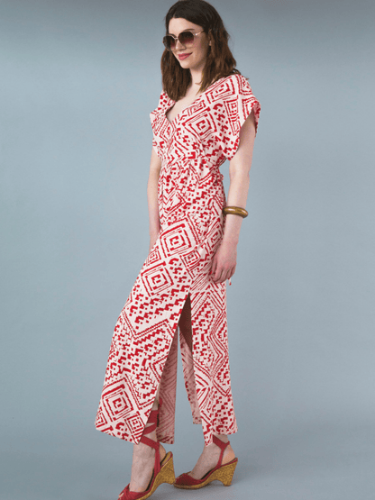 Charlie Caftan - Paper Sewing Pattern - sewecofabrics
