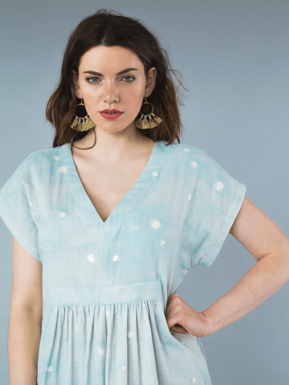 Charlie Caftan - Paper Sewing Pattern - sewecofabrics