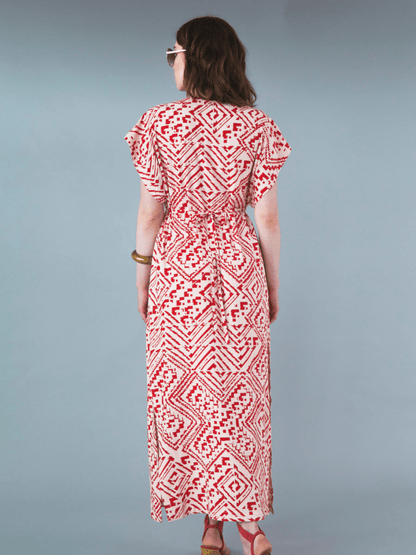 Charlie Caftan - Paper Sewing Pattern - sewecofabrics