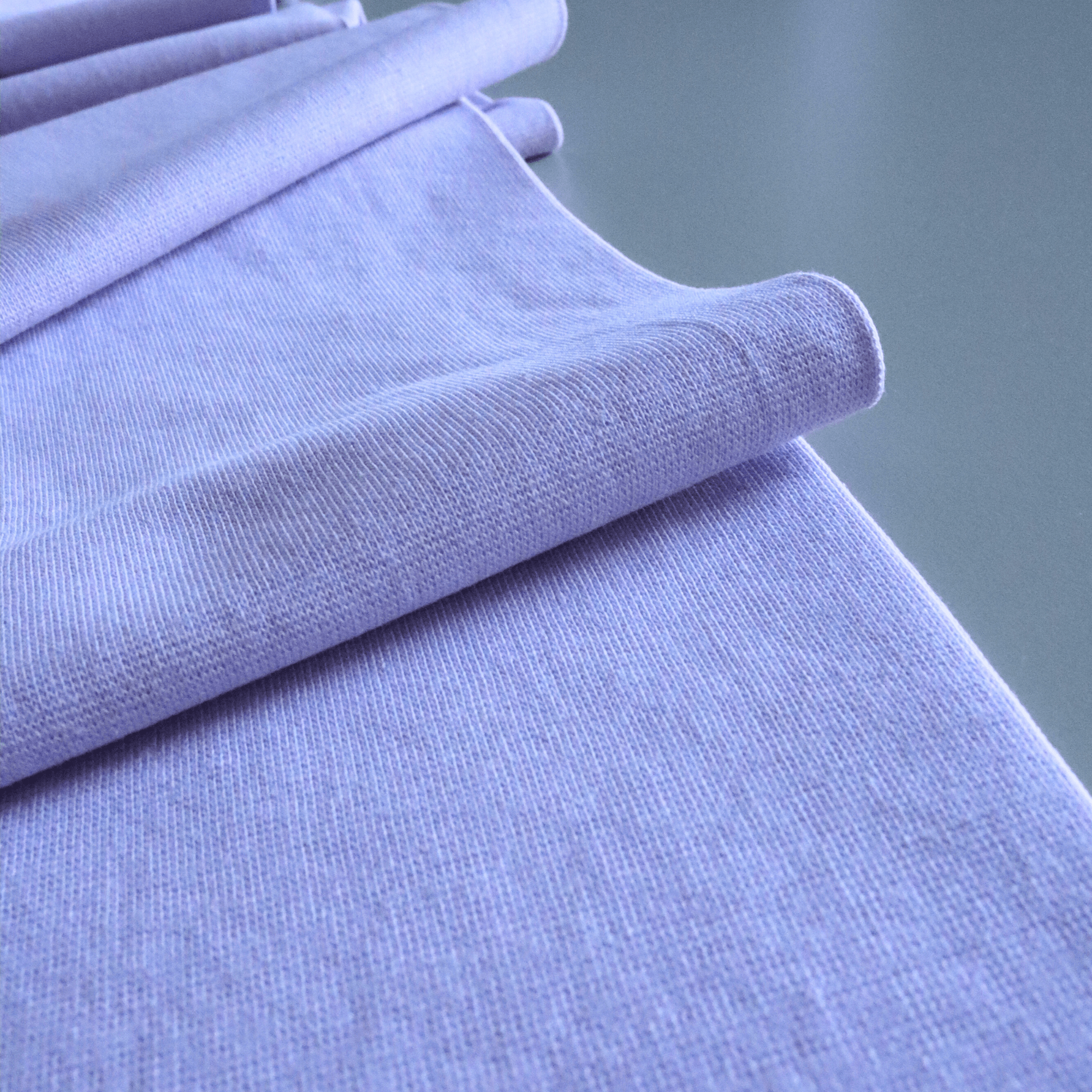 Cotton Ribbing 2x2 - Lilac - sewecofabrics