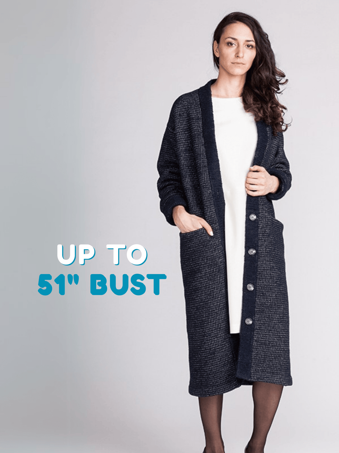 Esme Cardigan - PDF Sewing Pattern - sewecofabrics