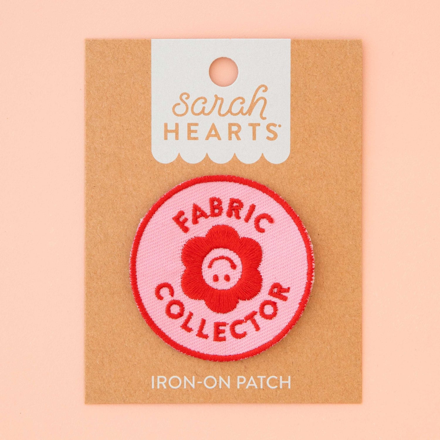 Fabric Collector - Iron On Patch - sewecofabrics