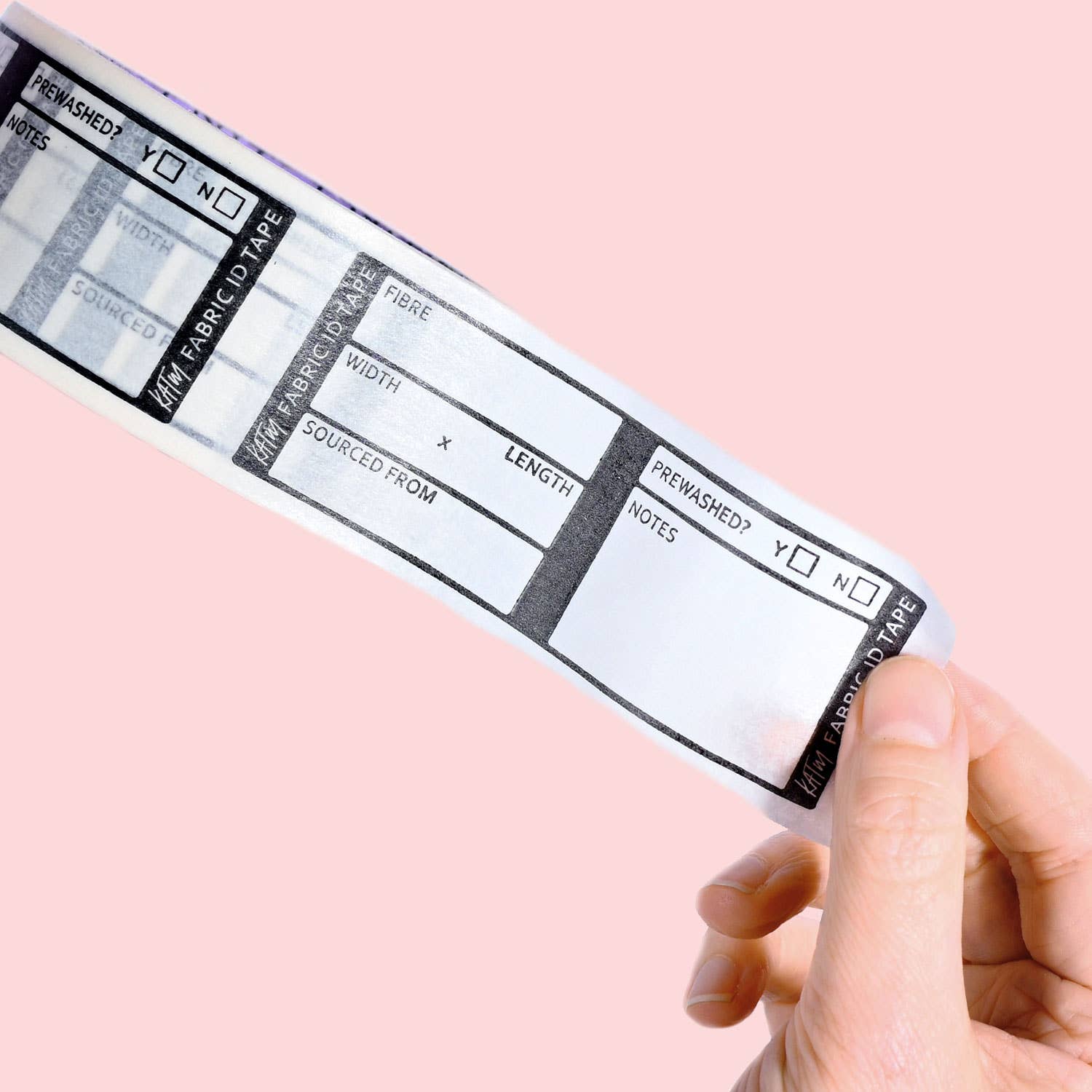 Fabric ID Tape - Kylie and The Machine - sewecofabrics