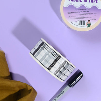 Fabric ID Tape - Kylie and The Machine - sewecofabrics
