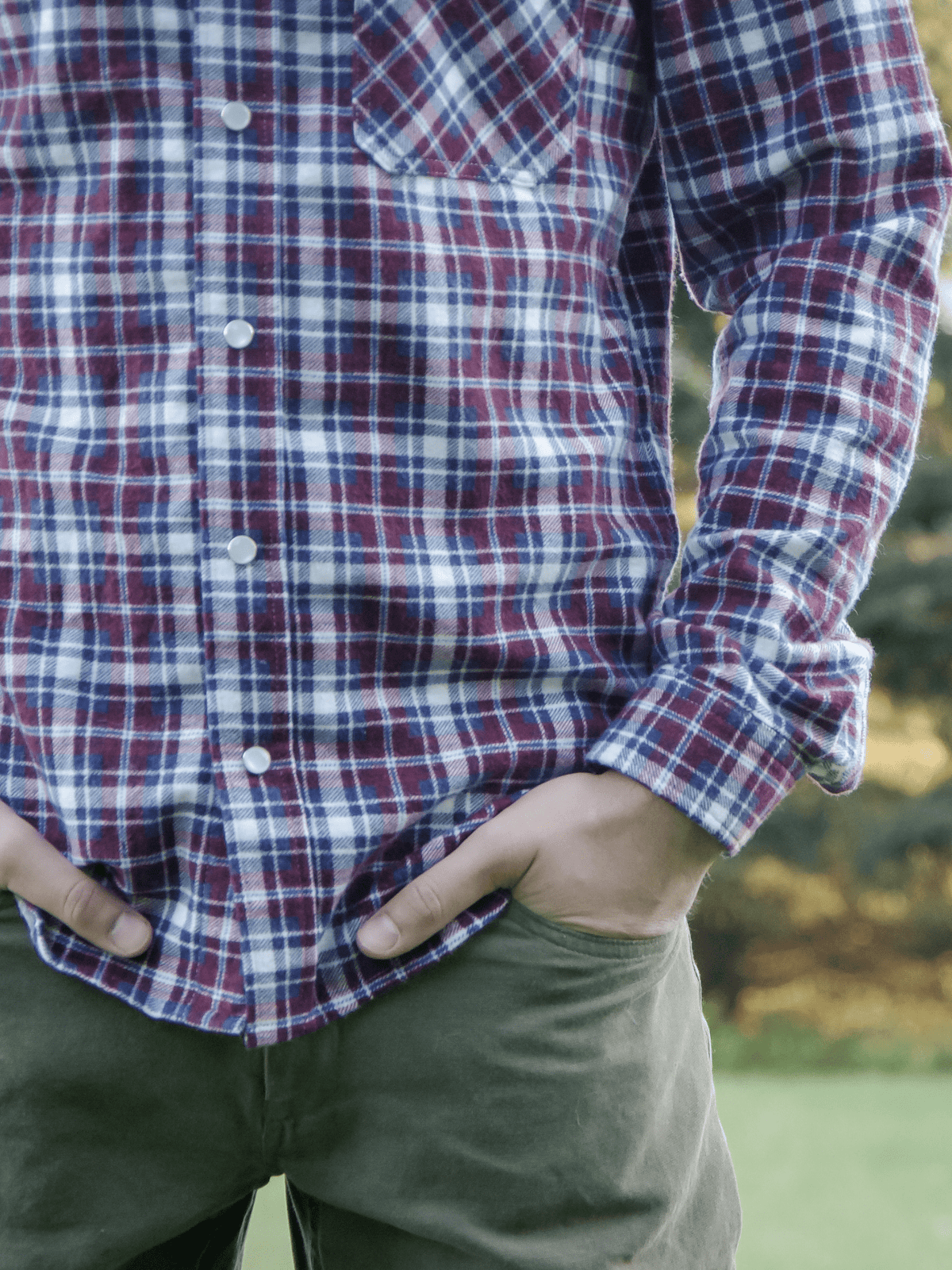Fairfield Button Up - PDF Sewing Pattern - sewecofabrics