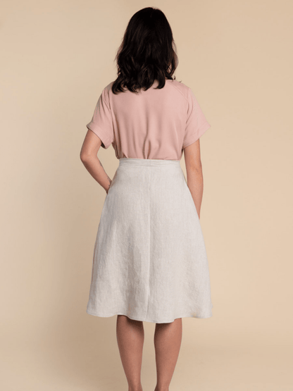 Fiore Skirt - Paper Sewing Pattern - sewecofabrics