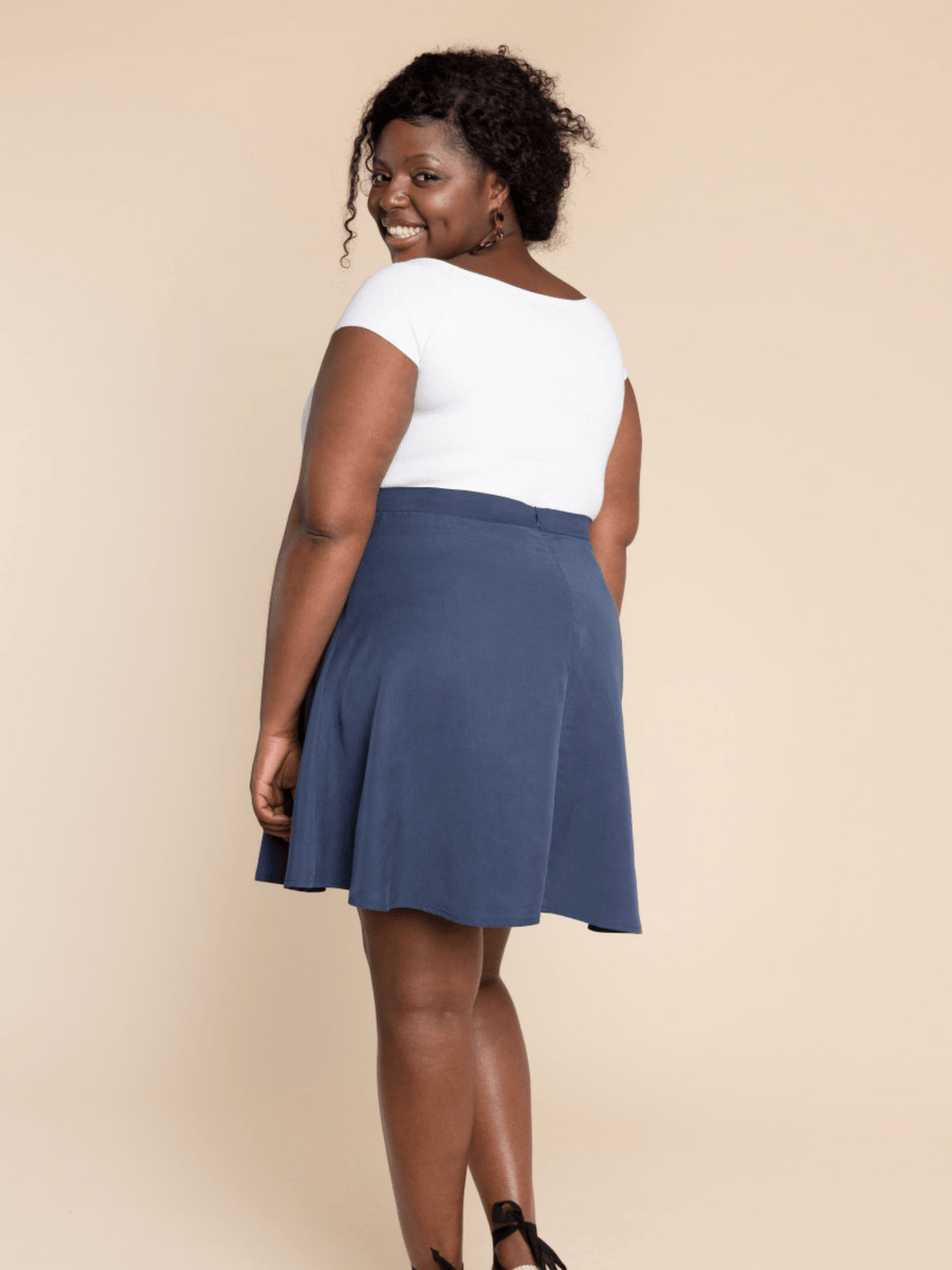 Fiore Skirt - Paper Sewing Pattern - sewecofabrics