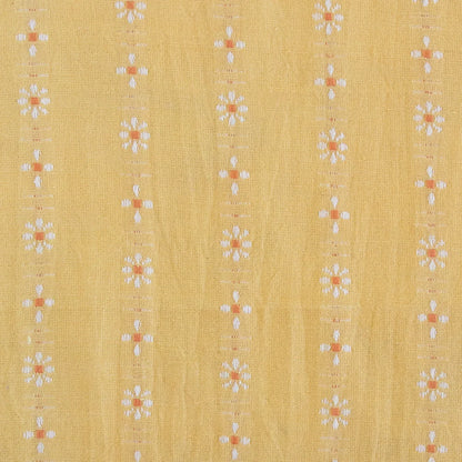 Buttercup Yellow Forest Forage Cotton Fabric