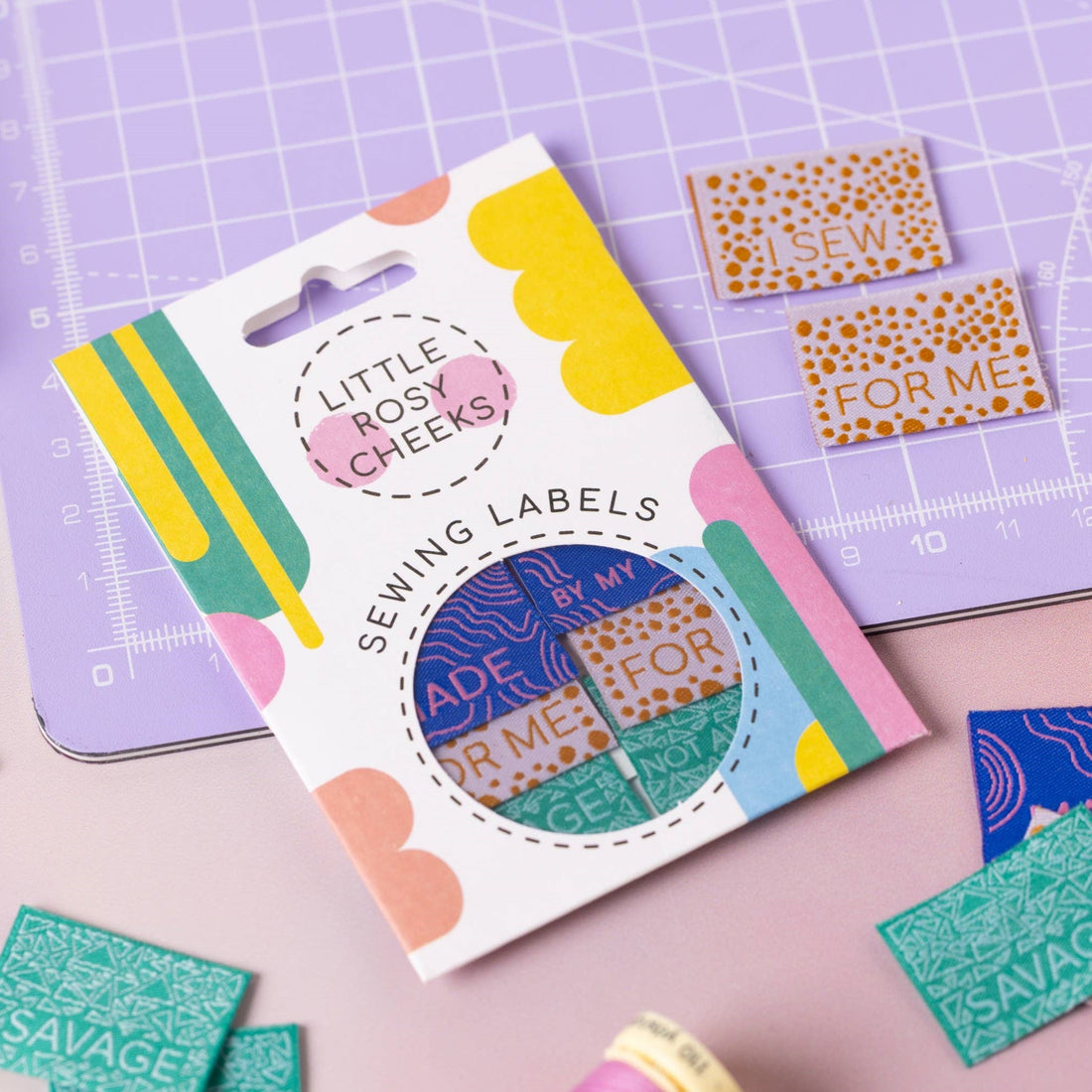 For Me Multipack - Little Rosy Cheeks - Sewing Labels - sewecofabrics