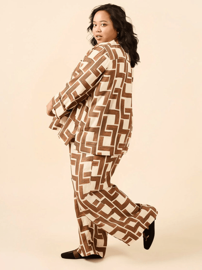 Fran Pyjamas - Paper Sewing Pattern - sewecofabrics