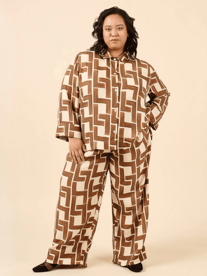 Fran Pyjamas - Paper Sewing Pattern - sewecofabrics