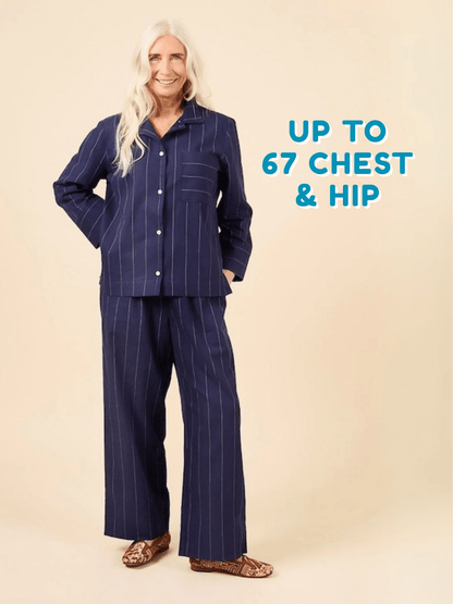 Fran Pyjamas - Paper Sewing Pattern - sewecofabrics